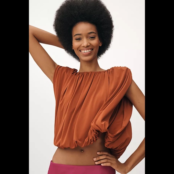 Anthropologie Dolan Left Coast Bubble Top - Picture 2 of 16